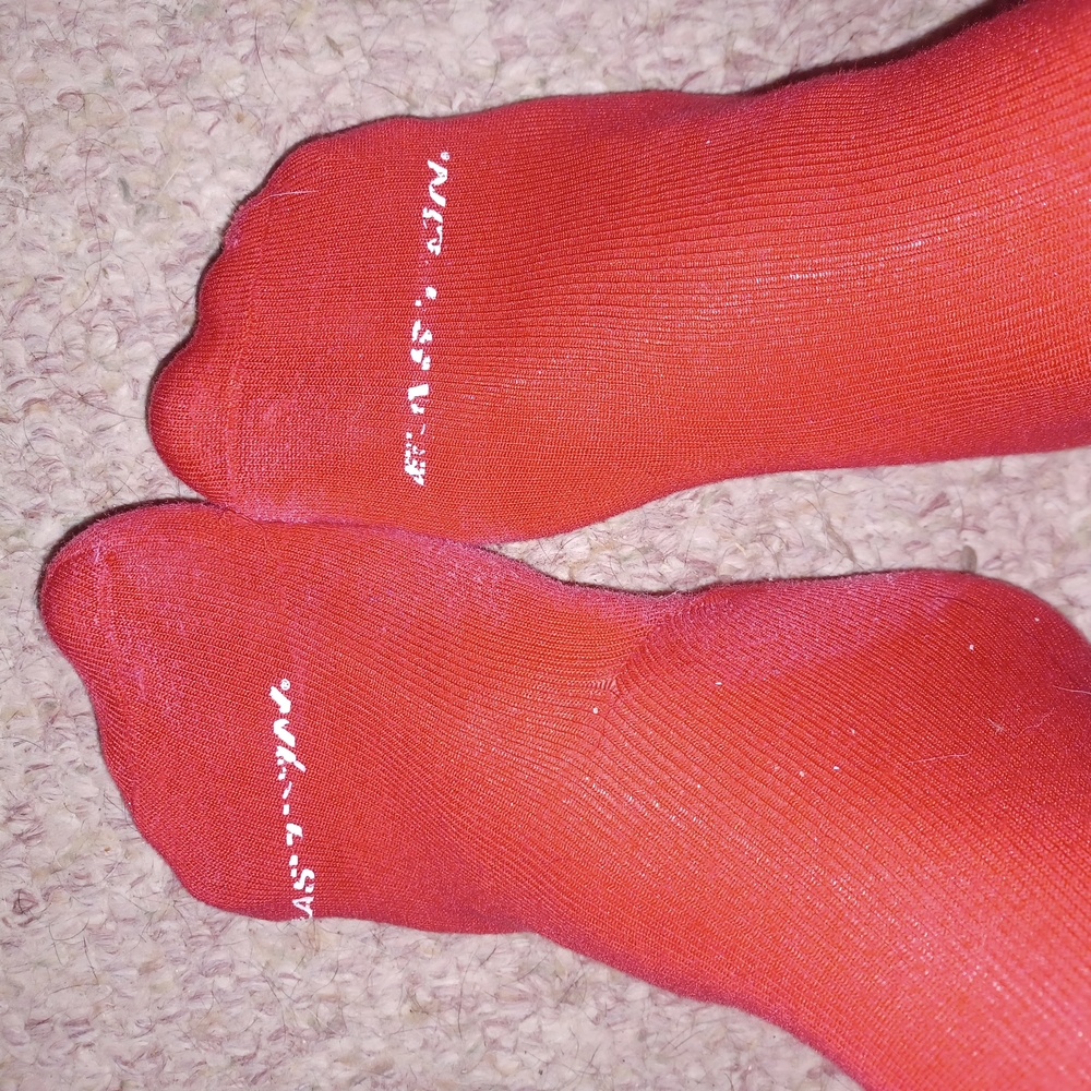COPY - ASICS Red Men's Socks